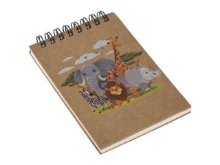 Obrázek z Zápisník 12x8cm safari 50l/čistý 